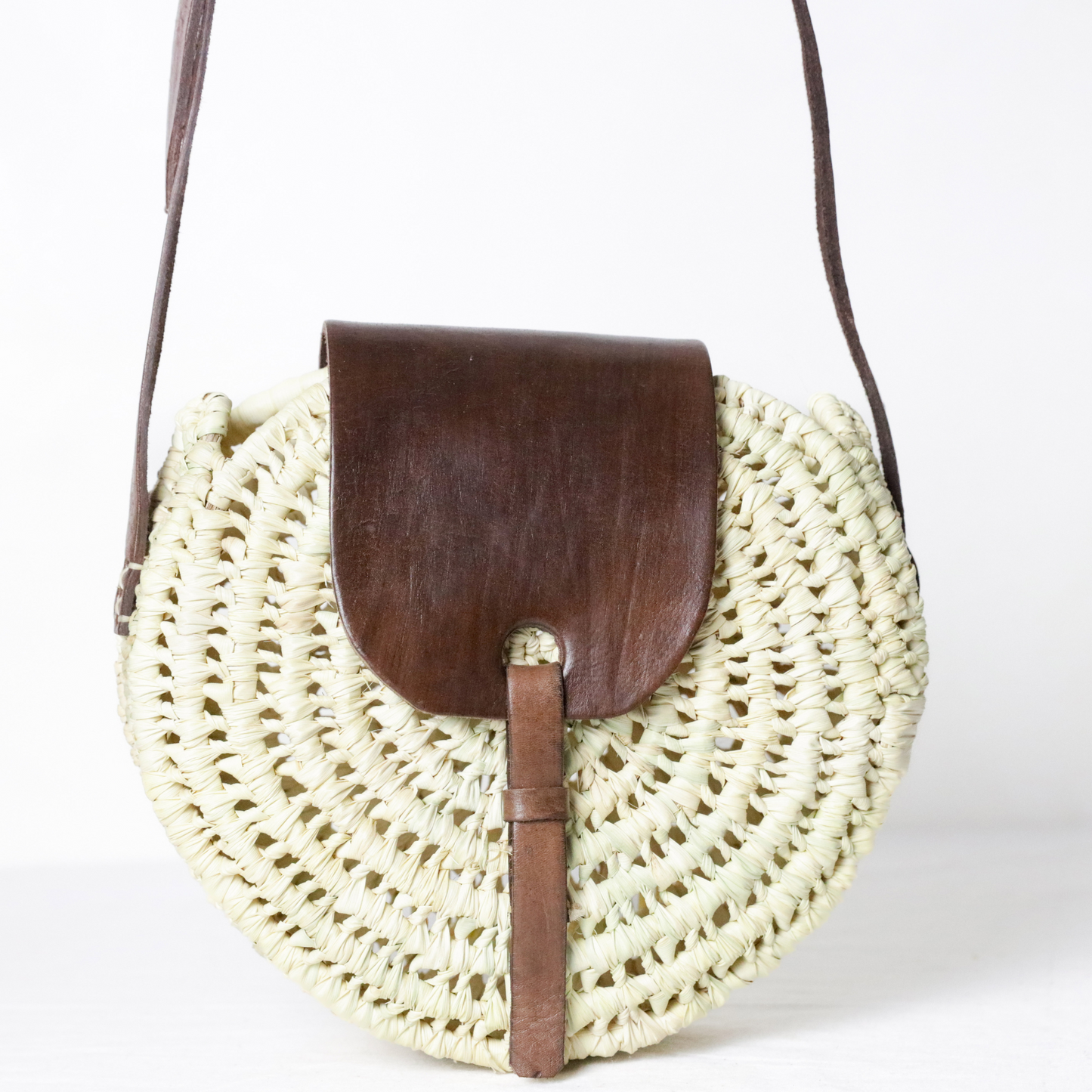 Magnifique petit sac en Raphia